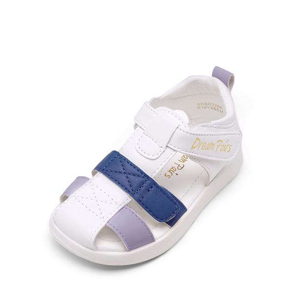 Boys & Girls Closed Toe Sandals - NAVY PURPLE -  0